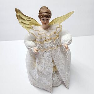 Vintage Angel Christmas Tree Topper From the 1970s